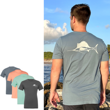 Load image into Gallery viewer, Cudjoe Cotton with White Off-shore Design