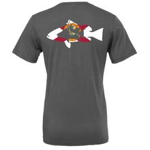 Load image into Gallery viewer, Asphalt Cudjoe Cotton with Florida Flag Diver Design