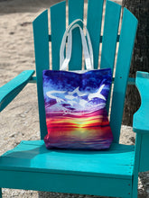 Load image into Gallery viewer, 3rd Reef Line Canvas Tote Bags