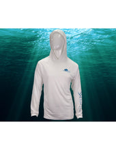 Load image into Gallery viewer, White Tortuga with Bait-ball Off-shore Design