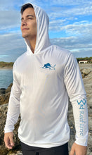 Load image into Gallery viewer, White Tortuga with Bait-ball Off-shore Design