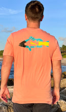 Load image into Gallery viewer, Sunset Cudjoe Cotton with Bahama Diver Design