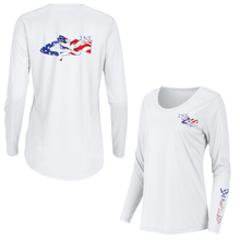 Load image into Gallery viewer, Ladies White Abaco with America 250th Diver Design
