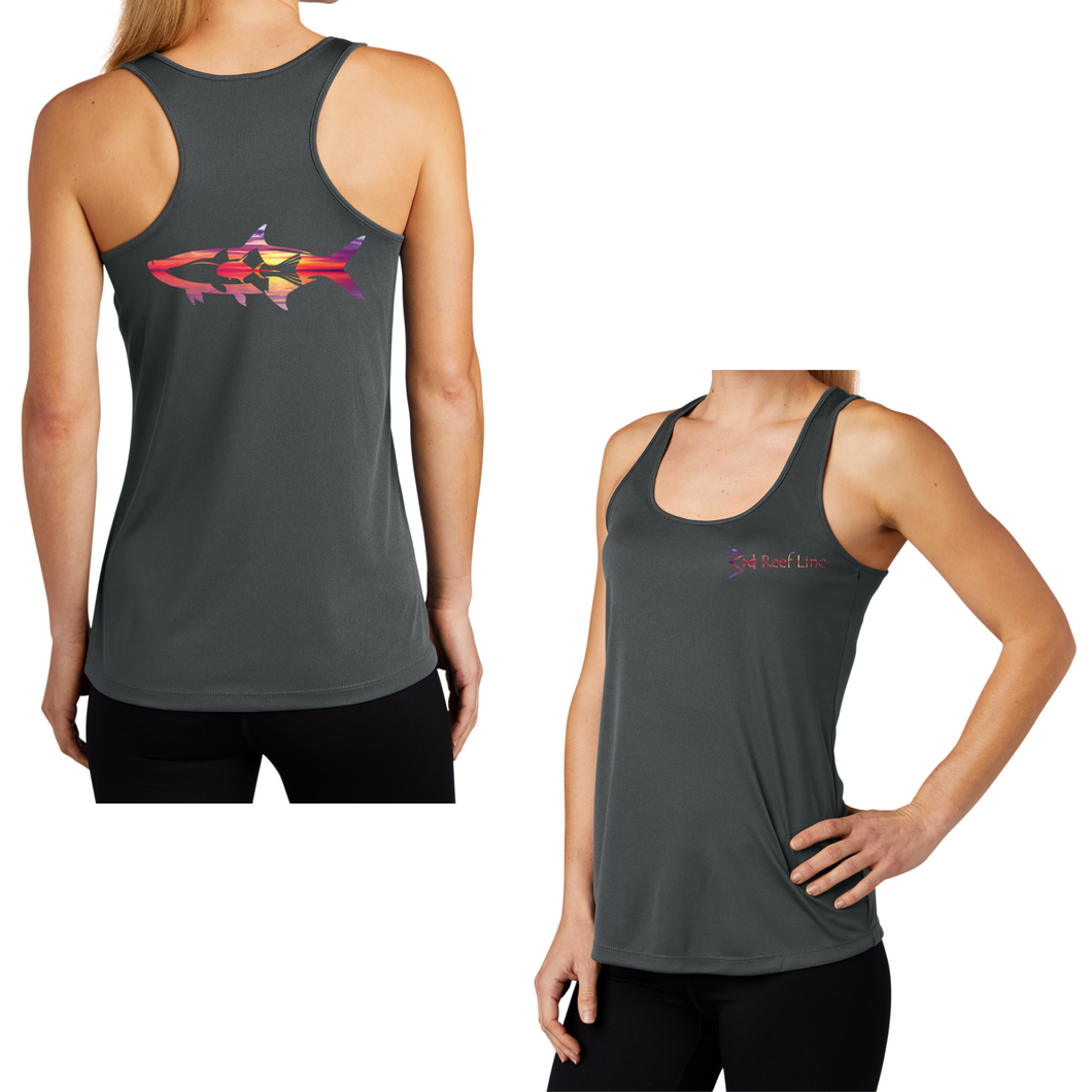 Rip Tide Tank with Sunset Inshore Design
