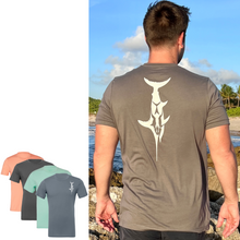 Load image into Gallery viewer, Cudjoe Cotton with White Sword Design
