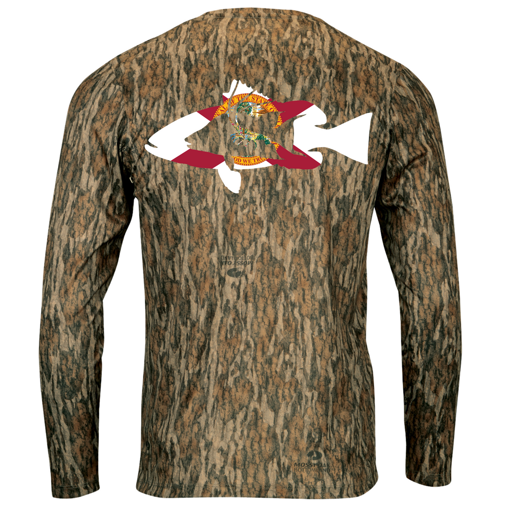 Mossy Oak with Florida Flag Diver Design