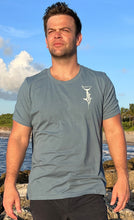 Load image into Gallery viewer, Cudjoe Cotton with White Sword Design
