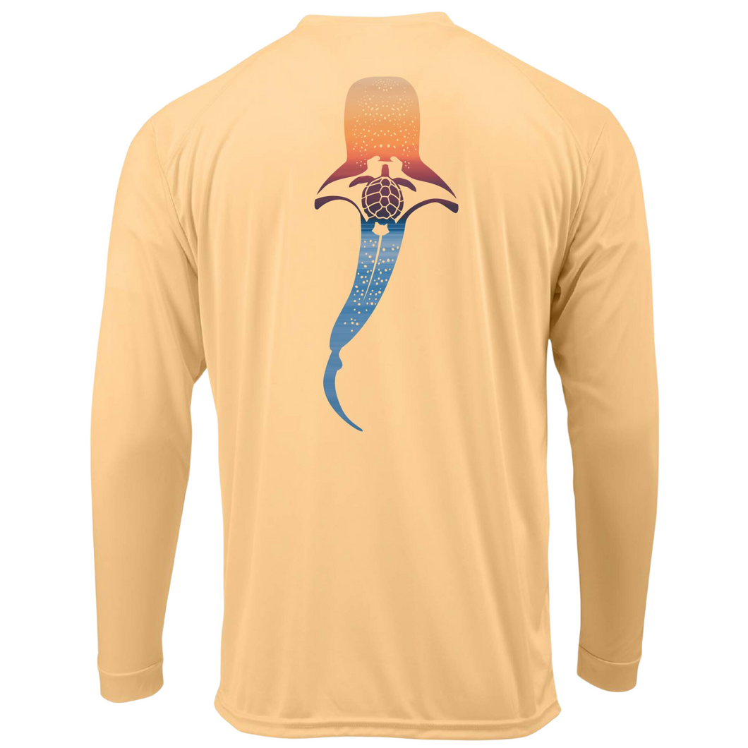 Peach Caicos with Sunrise Reef Hugger Design