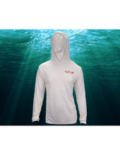 Load image into Gallery viewer, White Tortuga with Sunset In-shore Design
