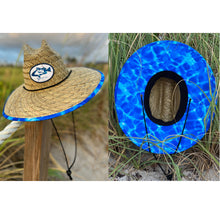 Load image into Gallery viewer, Aqua Diver Straw Hat
