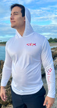 Load image into Gallery viewer, White Tortuga with Sunset In-shore Design
