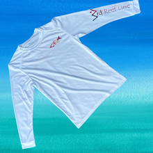 Load image into Gallery viewer, Kids White Islander with Sunset Inshore Design
