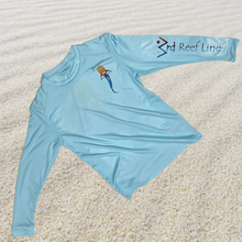 Load image into Gallery viewer, Kids Aqua Islander with Sunrise Reef Hugger Design
