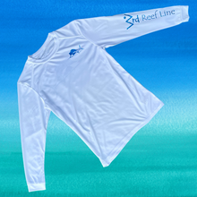 Load image into Gallery viewer, Kids White Islander with Bait-ball Offshore Design
